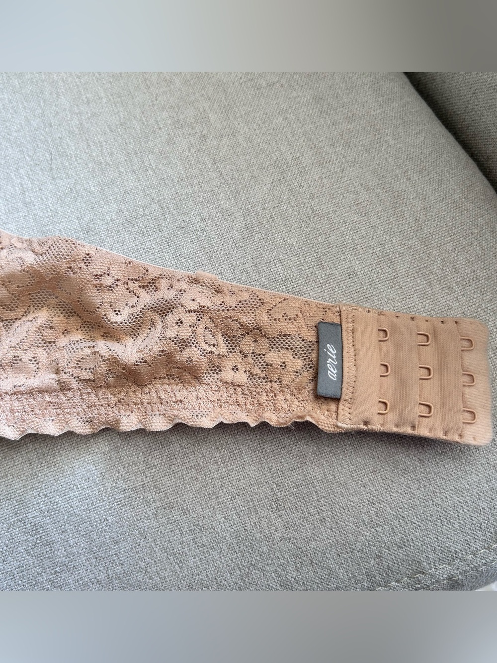 AERIE strapless lace bra gently lined 34B - Picture 3 of 10